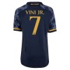Virallinen Fanipaita + Shortsit Real Madrid Vini Jr. 7 Vieraspelipaita 2023-24 - Lasten